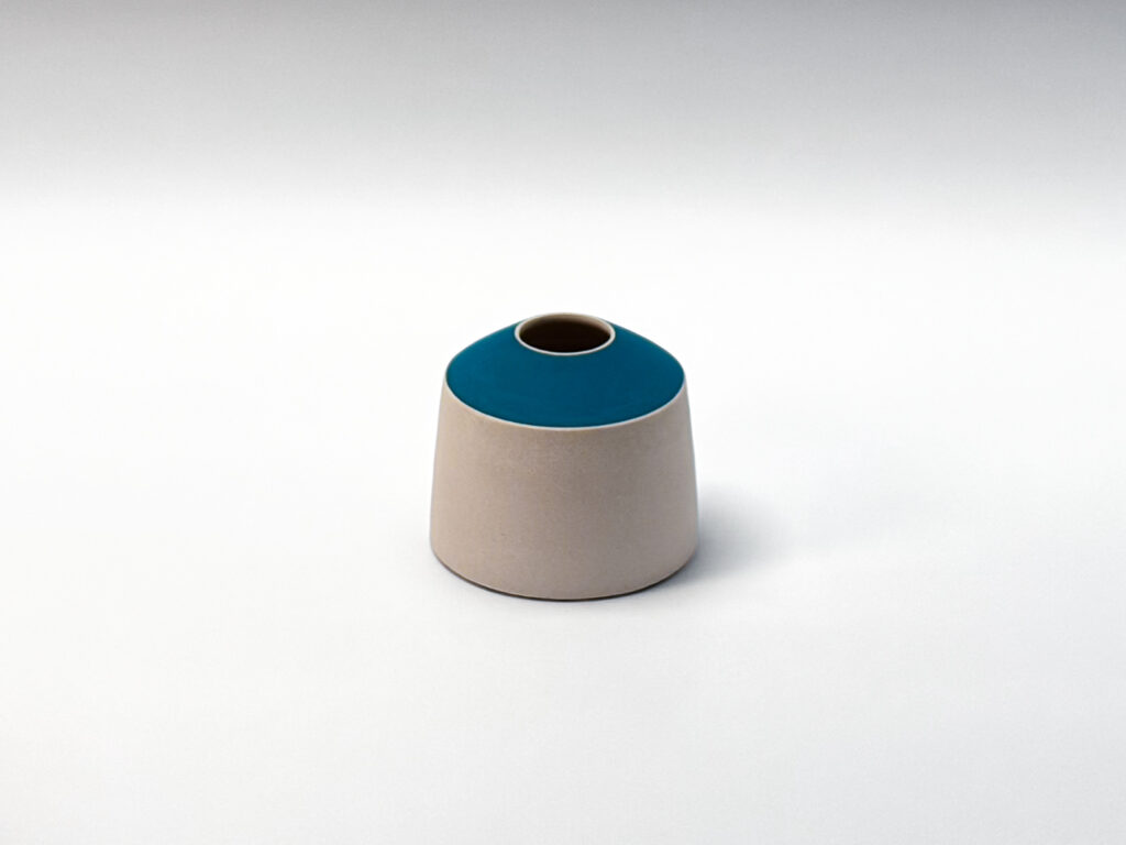 Frustum Vessel in Blue