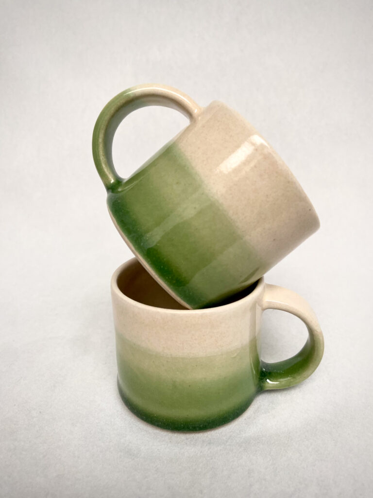 Espresso mugs (green)